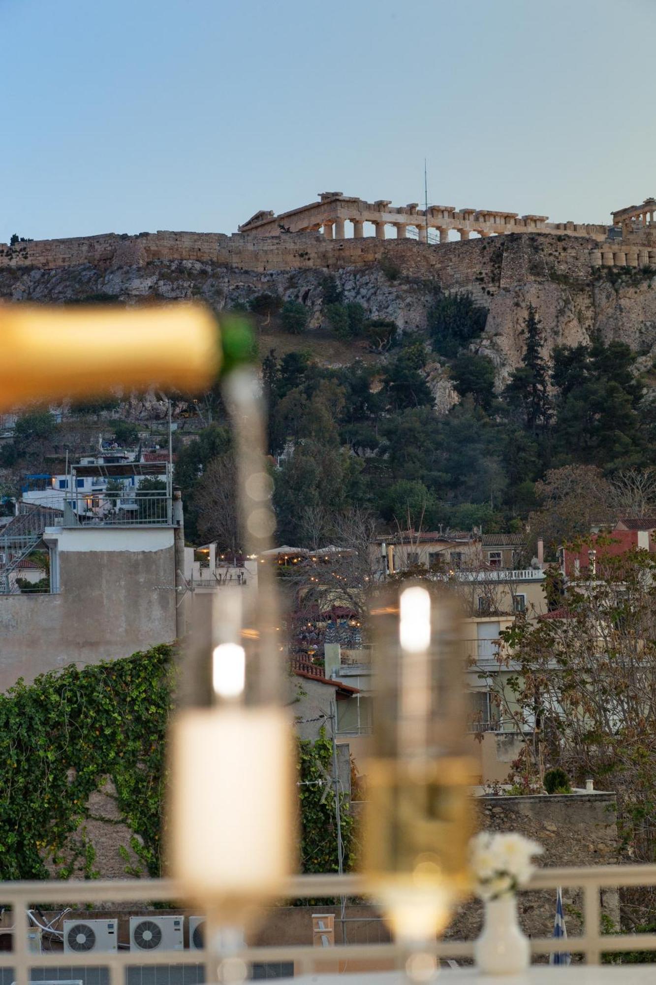 Appartamento Prestige Penthouse - Breathtaking Parthenon Views In Plaka Atene Esterno foto