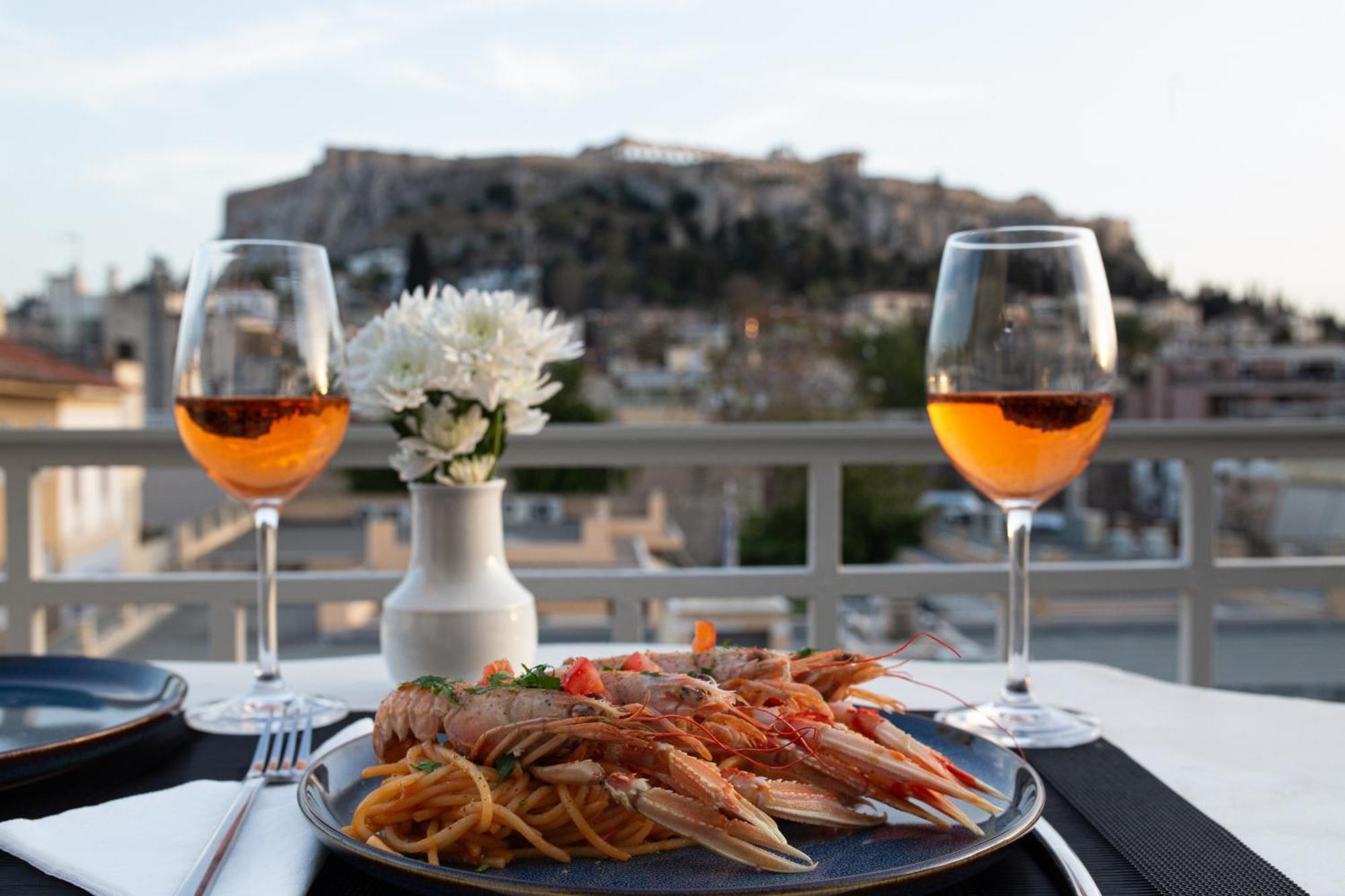 Appartamento Prestige Penthouse - Breathtaking Parthenon Views In Plaka Atene Esterno foto